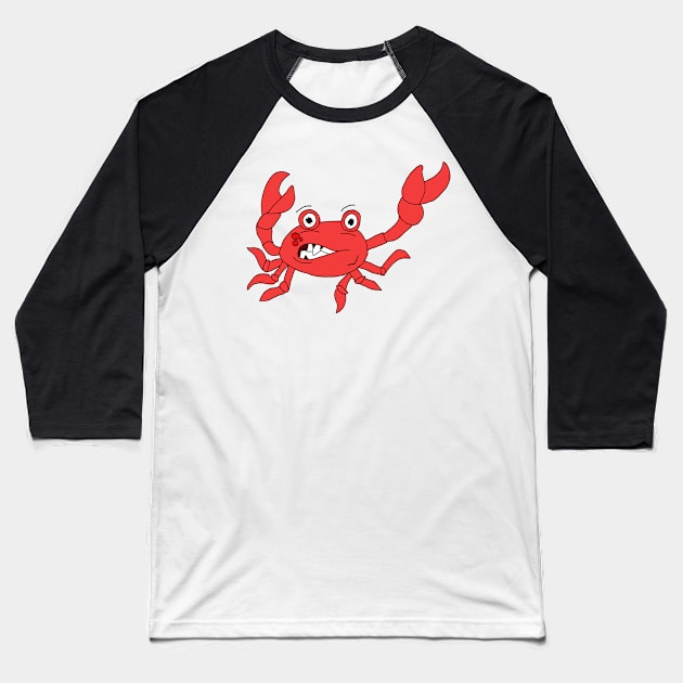 Crabby mood Baseball T-Shirt by shellTs